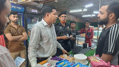 বাহুবলে দুই প্রতিষ্ঠানকে ১৯ হাজার টাকা জরিমানা