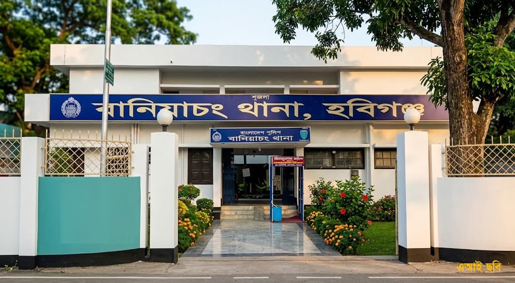 বানিয়াচংয়ে হ্যান্ডকাপসহ আসামি পালিয়ে যাওয়ার অভিযোগ