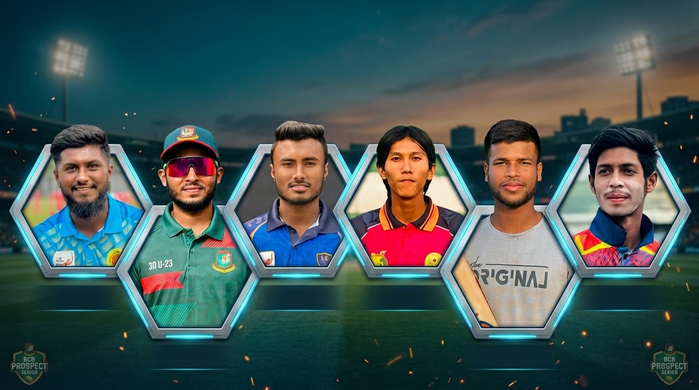 প্রথম শ্রেণির ক্রিকেটে একসঙ্গে সুযোগ পেলেন হবিগঞ্জের ৬ ক্রিকেটার